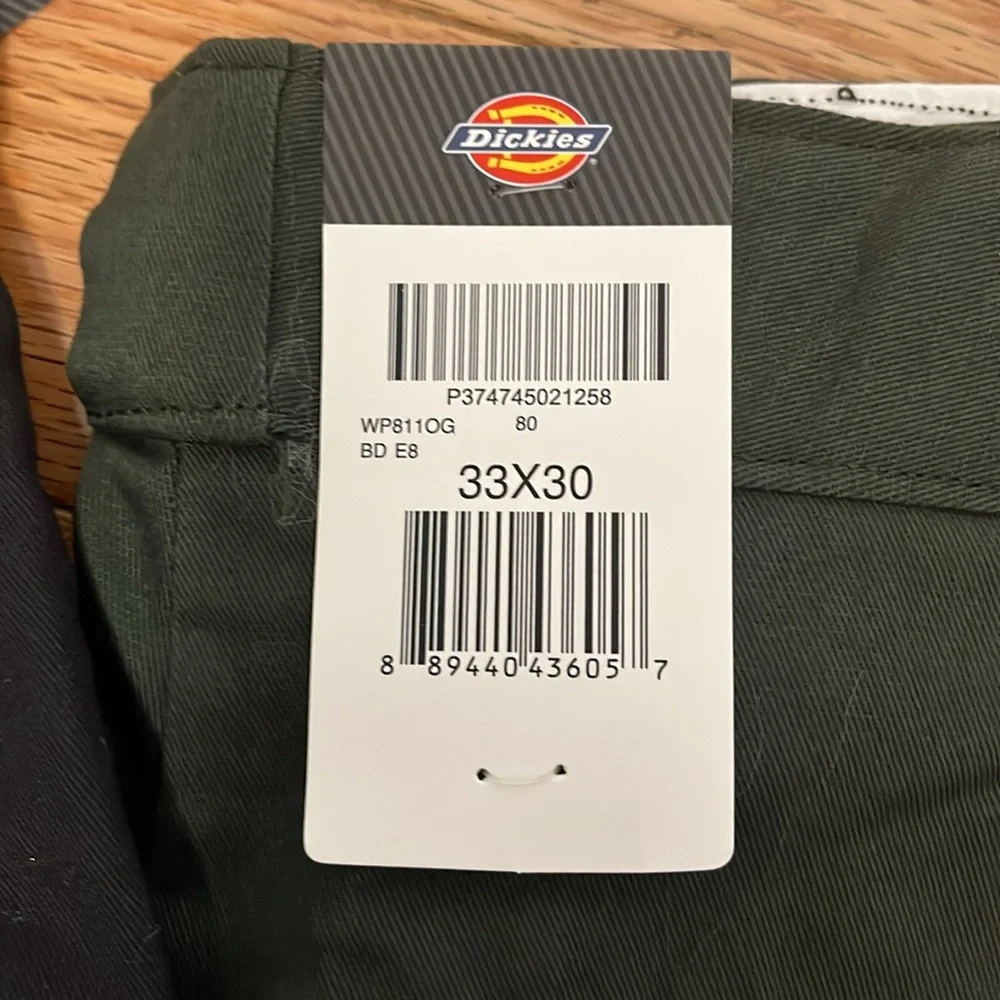 Dickies Skinny Fit Straight Leg Twill Work Pant (2 PAIR) - Picture 3 of 6
